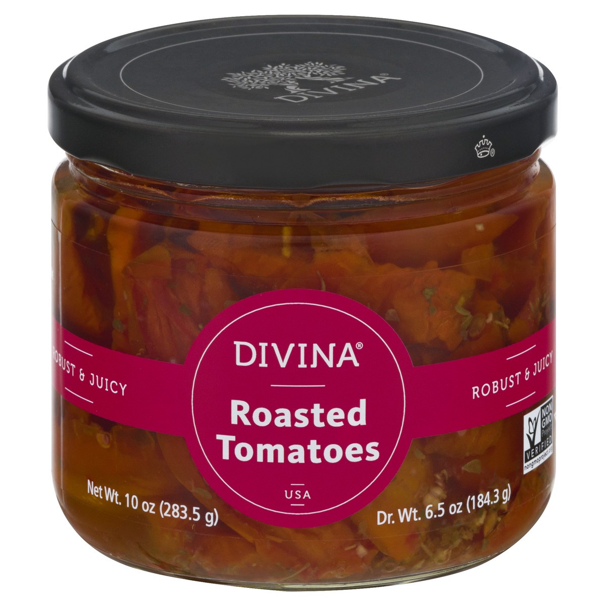 slide 13 of 13, Divina Roasted Red Tomatoes, 10 oz