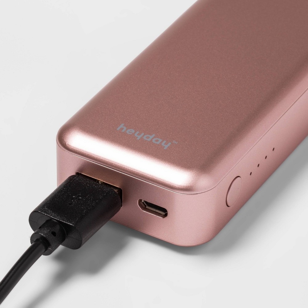 slide 2 of 2, heyday 4000mAh Power Bank - Rose Gold, 1 ct