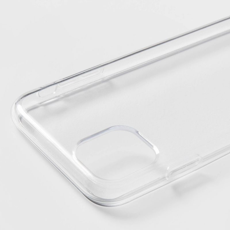slide 2 of 2, Apple iPhone 11/XR Case - heyday™ Clear: Lightweight Solid TPU & Polycarbonate, 1 ct