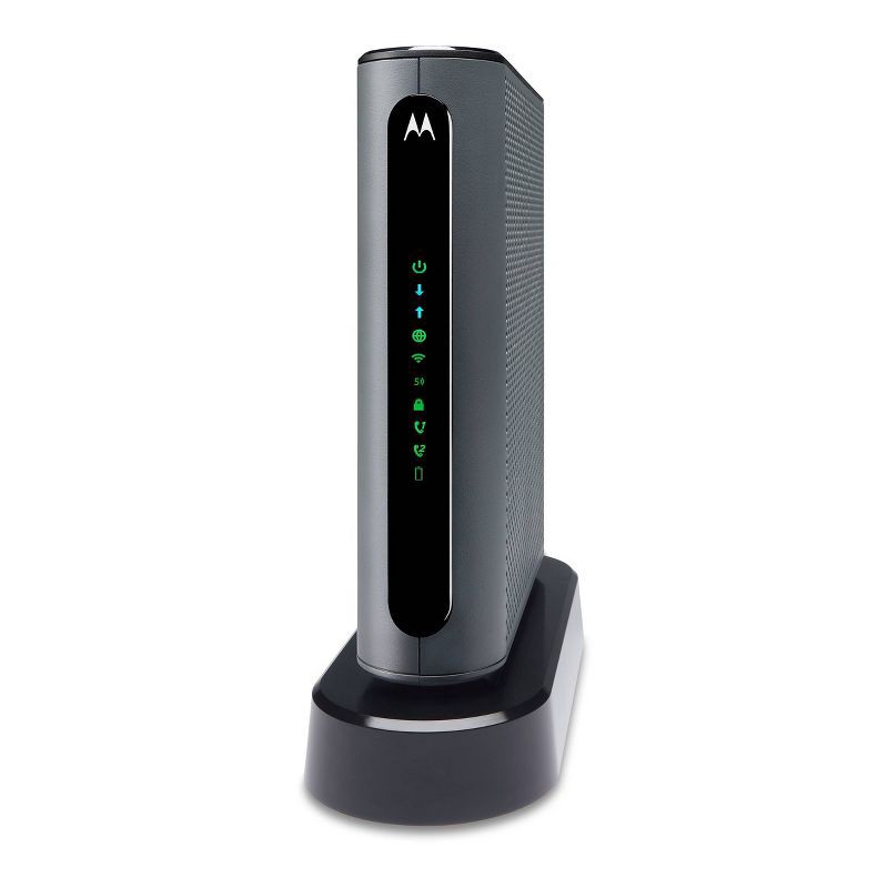 slide 1 of 3, Motorola MT7711 24x8 DOCSIS 3.0 Mesh Compatible Cable Modem/Router with Voice - AC1900, 1 ct