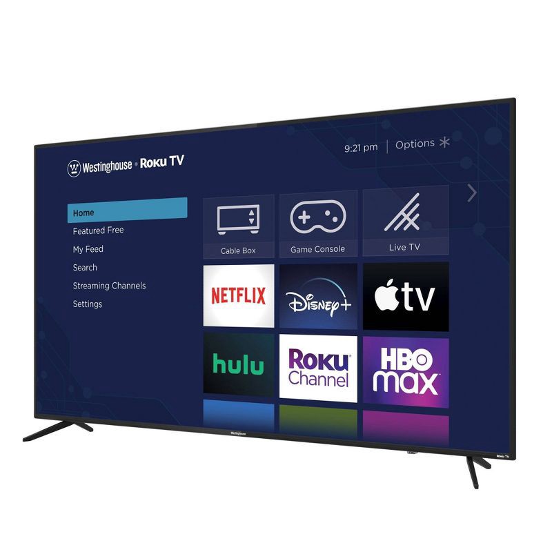 slide 12 of 15, Westinghouse 43" 4K Ultra HD Smart Roku TV with HDR, 1 ct