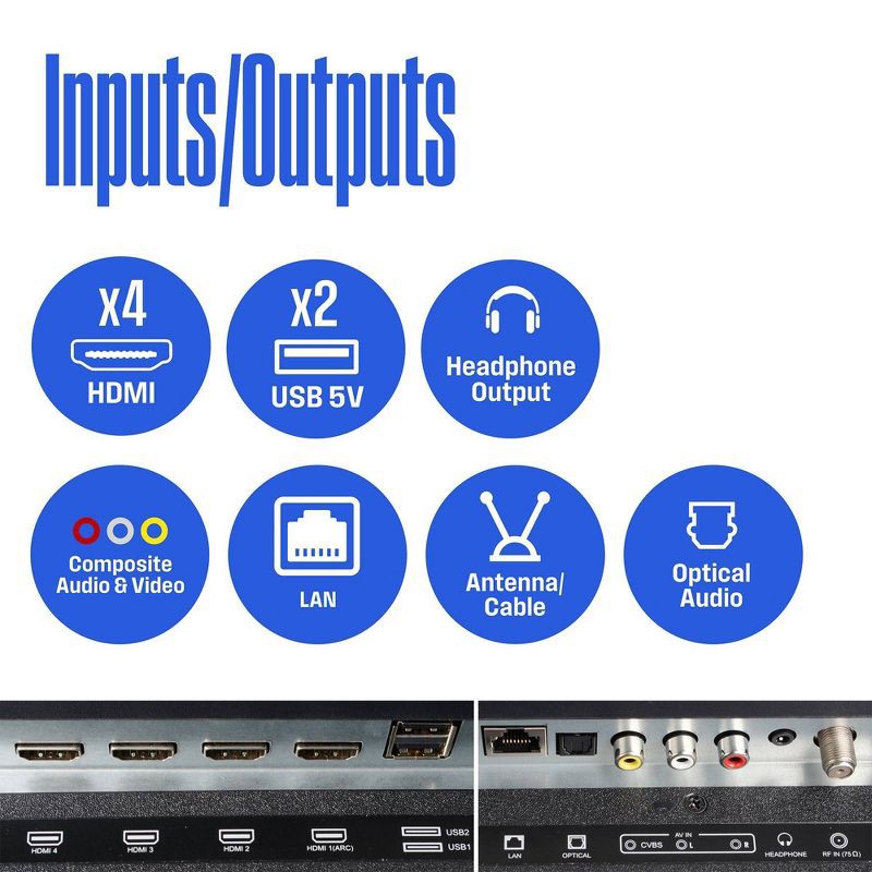 slide 9 of 15, Westinghouse 43" 4K Ultra HD Smart Roku TV with HDR, 1 ct