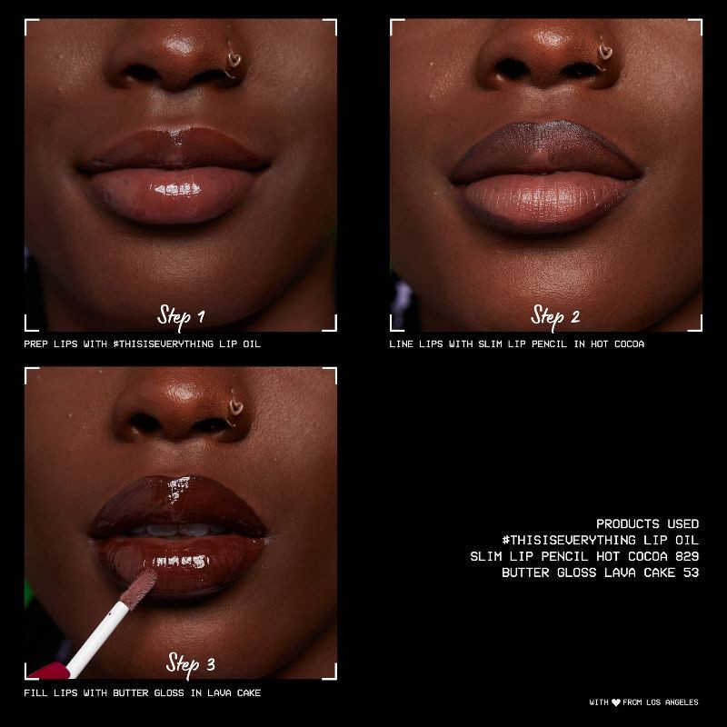 slide 7 of 8, NYX Professional Makeup Butter Lip Gloss - 41 Cranberry Pie - 0.27 fl oz, 0.27 fl oz