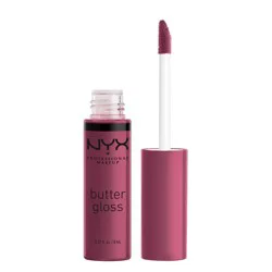 NYX Professional Makeup Butter Lip Gloss - 41 Cranberry Pie - 0.27 fl oz: Brightening, Gloss Finish, Single Container, Liquid Form