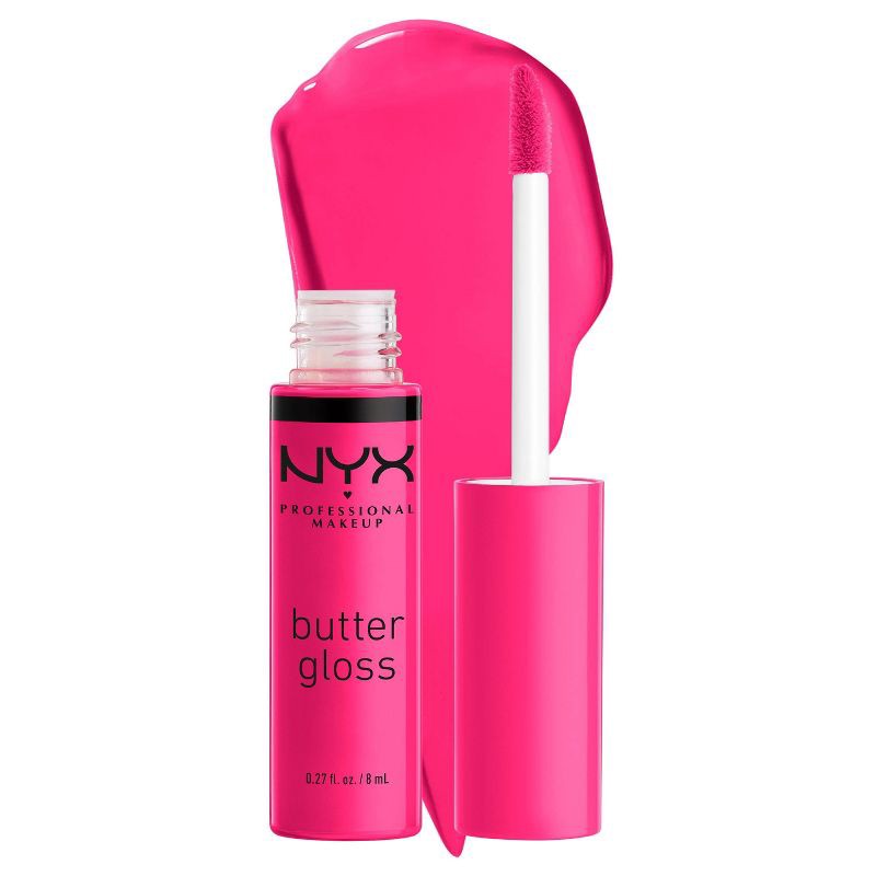 slide 2 of 8, NYX Professional Makeup Butter Lip Gloss - 38 Summer Fruit - 0.27 fl oz, 0.27 fl oz