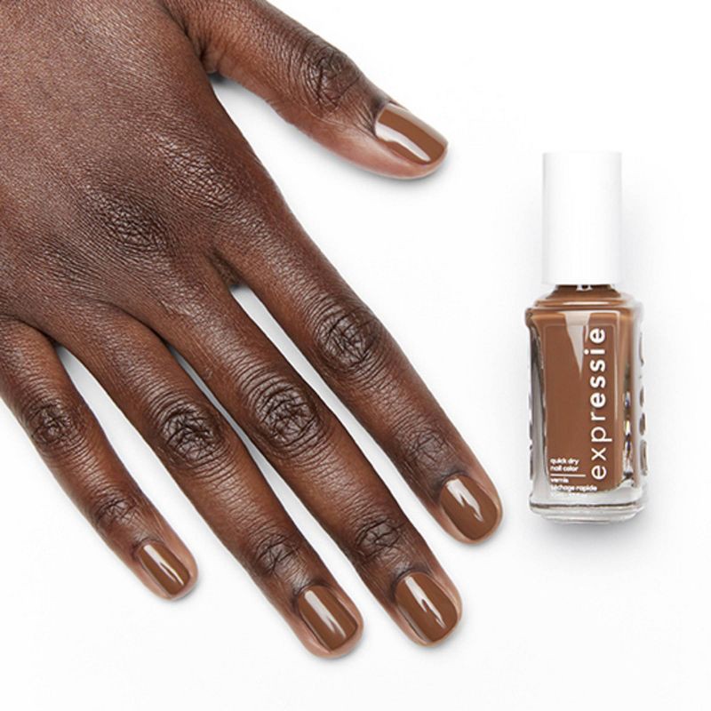 slide 6 of 7, essie expressie Quick-Dry Nail Polish - 70 Cold Brew Crew - 0.33 fl oz, 0.33 fl oz