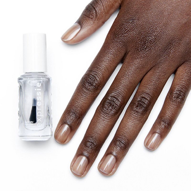 slide 6 of 6, essie expressie Quick-Dry Nail Polish - 390 Always Transparent - 0.33 fl oz, 0.33 fl oz