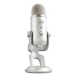 Blue Microphones Blue Microphone - Yeti Silver: Studio USB Condenser for PC