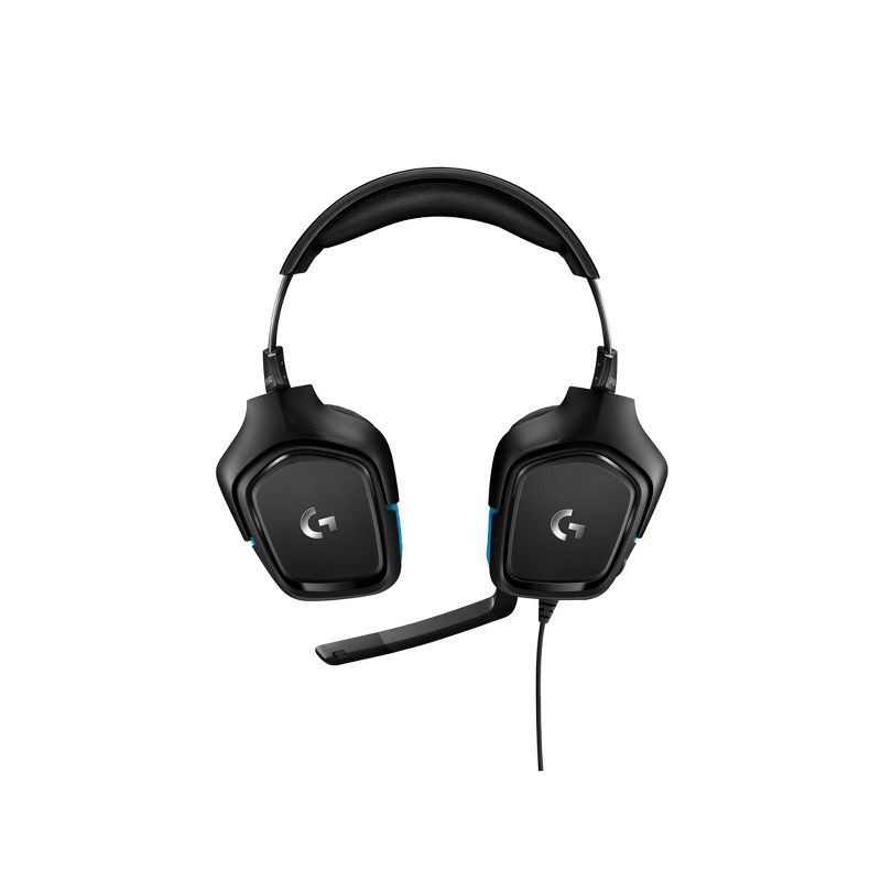 slide 4 of 4, Logitech 7.1 Surround Sound Wired Headset (G432), 1 ct