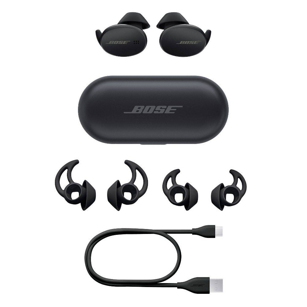slide 6 of 10, Bose Sport True Wireless Bluetooth Earbuds - Black, 1 ct