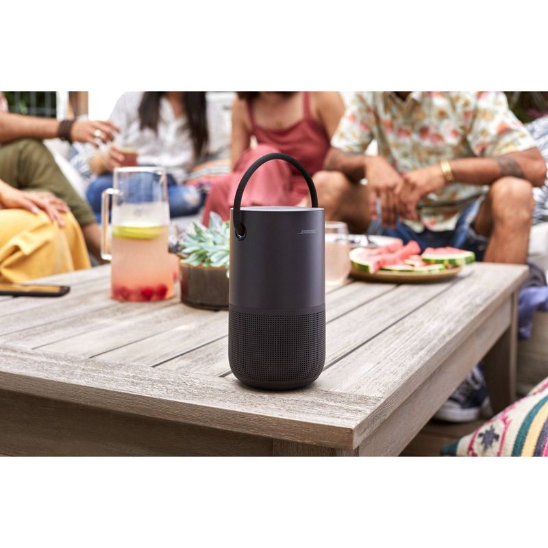 slide 8 of 11, Bose Portable Smart Speaker with WiFi and Bluetooth - Black, 1 ct