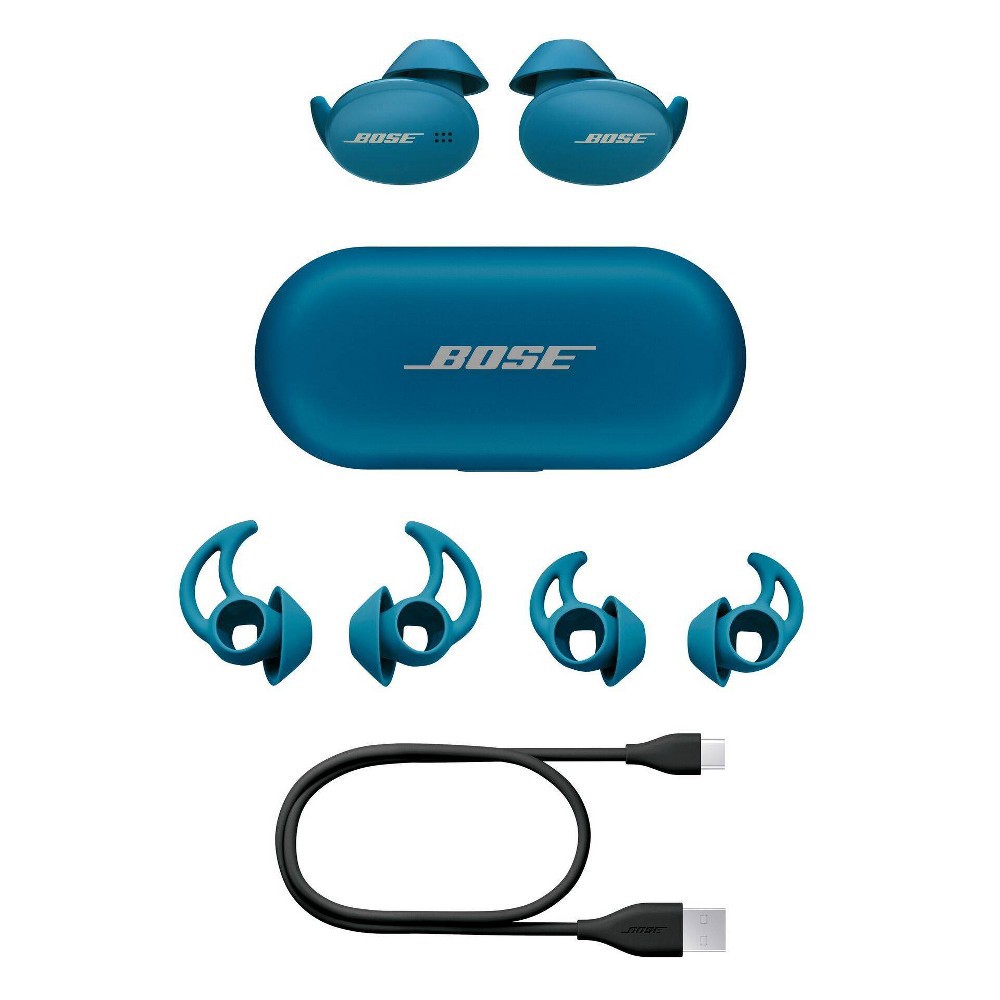 slide 4 of 7, Bose Sport True Wireless Bluetooth Earbuds - Blue, 1 ct