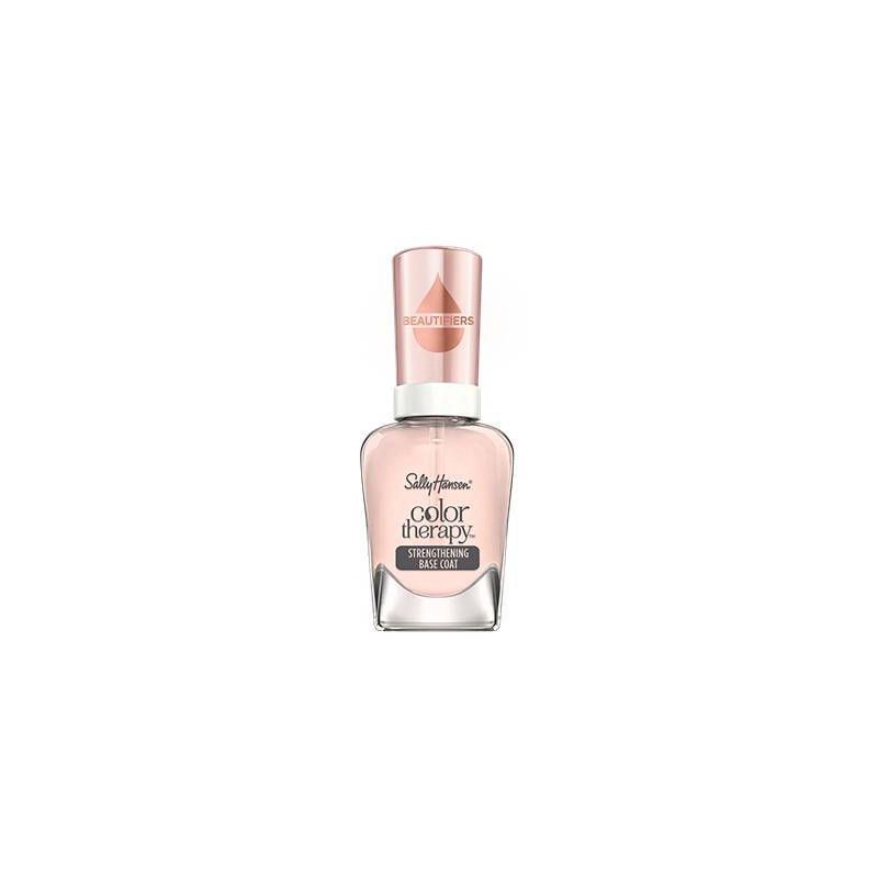 slide 1 of 5, Sally Hansen Color Therapy Beautifier Nail Treatment 555 Strengthening Base Coat - 0.5 fl oz, 0.5 fl oz
