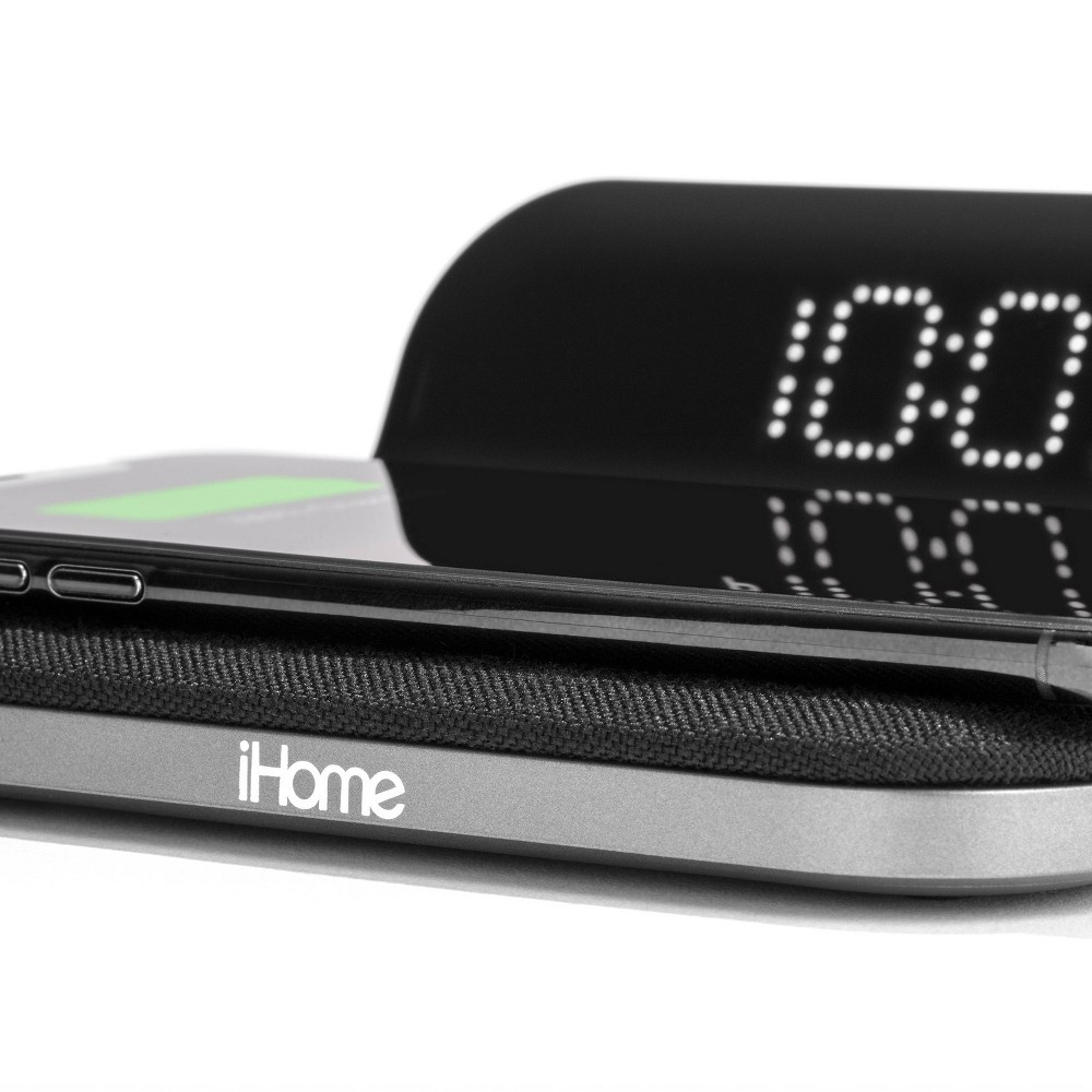 slide 7 of 14, iHome Wireless Charging Alarm Clock, 1 ct