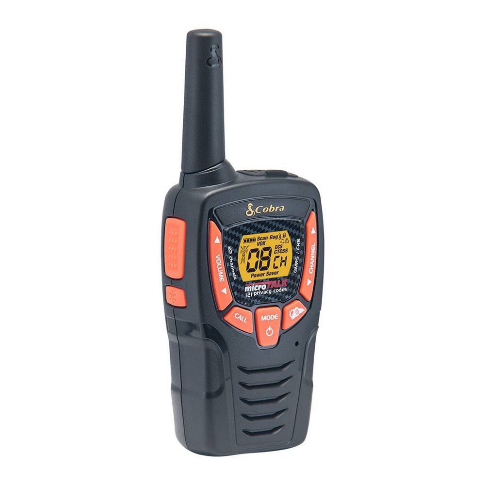 slide 2 of 8, Cobra 25-Mile Walkie Talkies 2 Pk (ACXT345), 2 ct