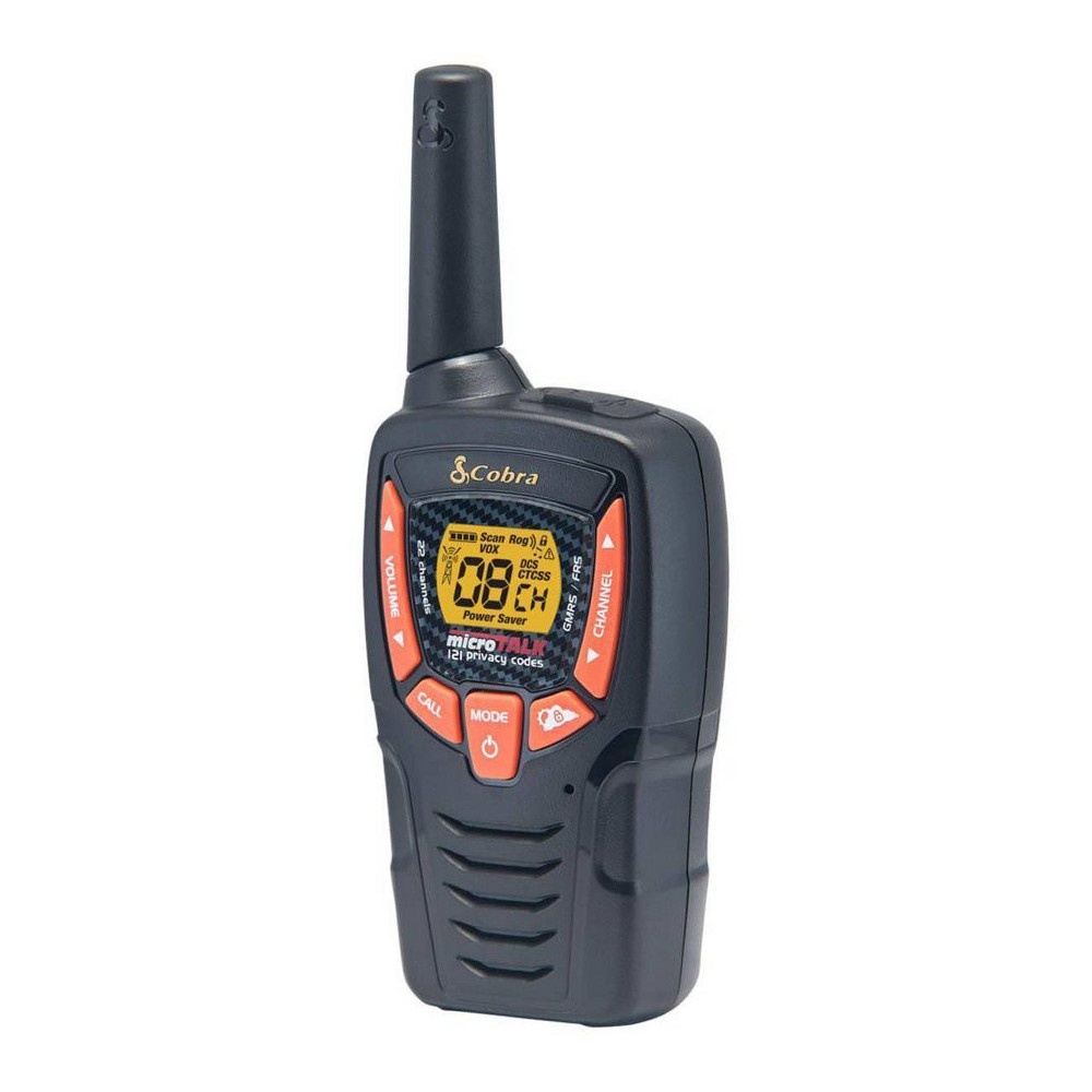 slide 6 of 8, Cobra 25-Mile Walkie Talkies 2 Pk (ACXT345), 2 ct
