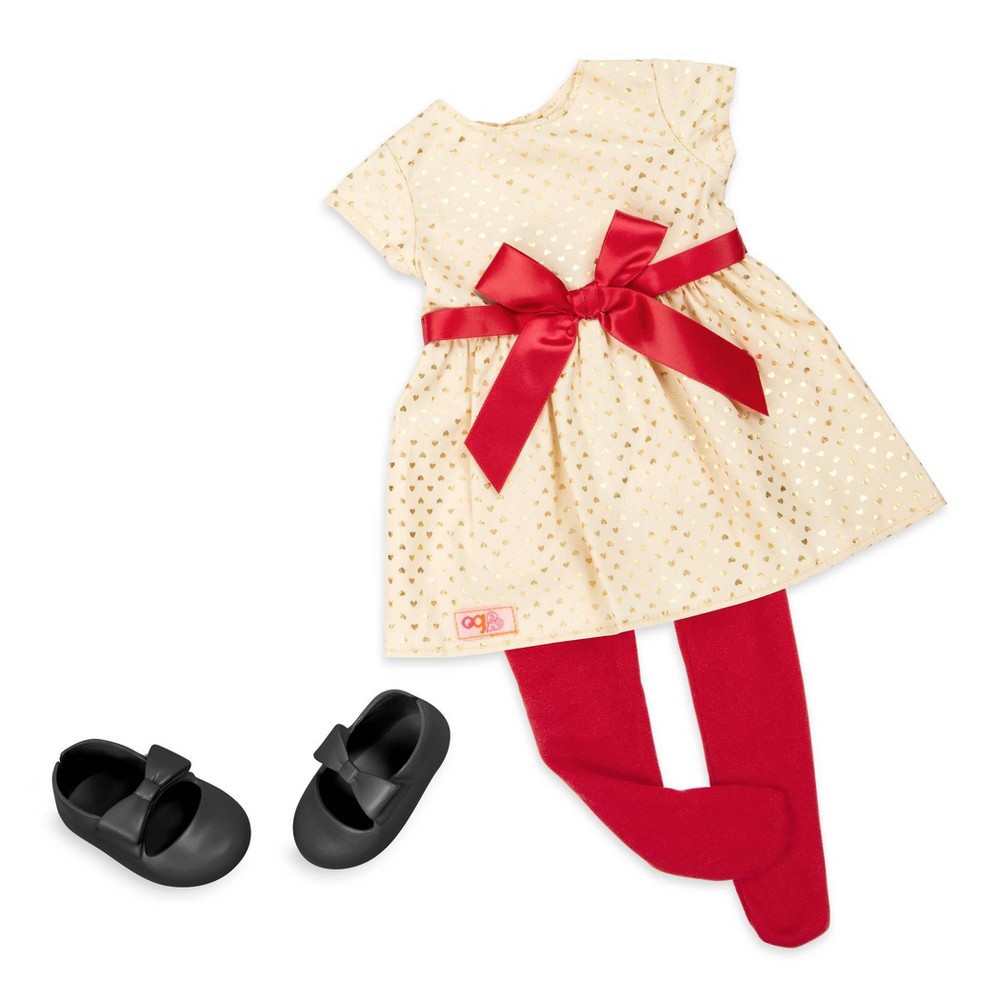 slide 6 of 7, Our Generation Noelle with Storybook & Outfit 18" Posable Holiday Doll, 1 ct