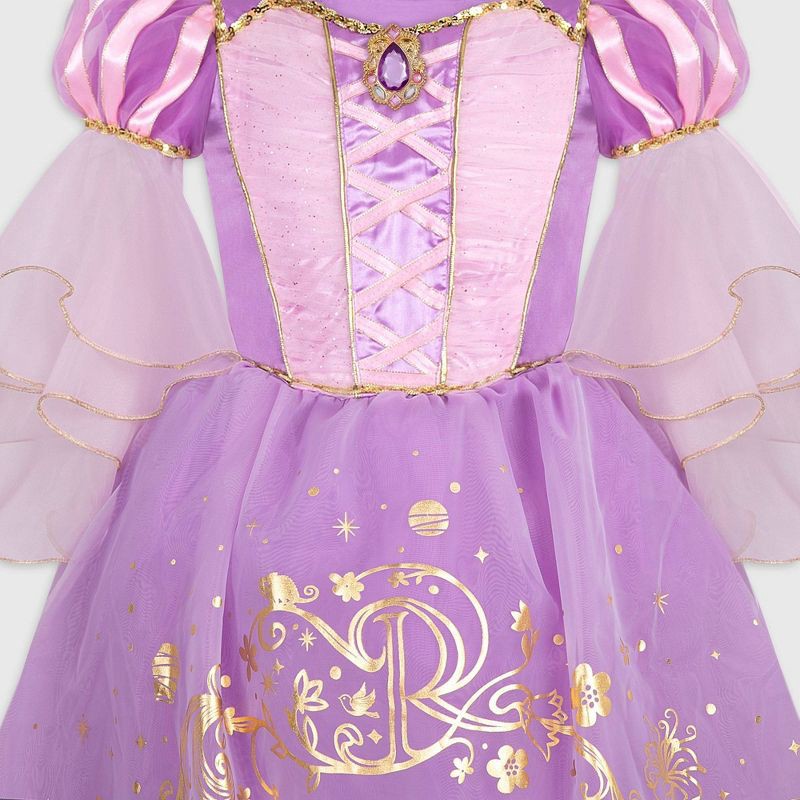 slide 4 of 6, Disney Princess Rapunzel Kids' Dress - Size 7-8 - Disney store, 1 ct