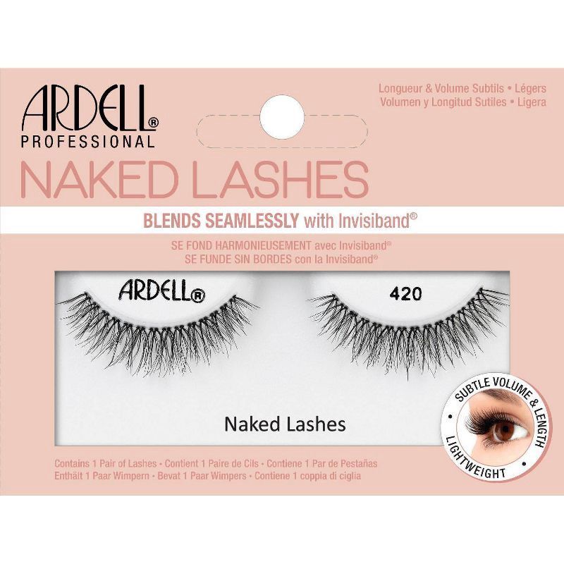 slide 1 of 3, Ardell False Eyeslashes Naked 420 Lash - 1pr, 1 ct