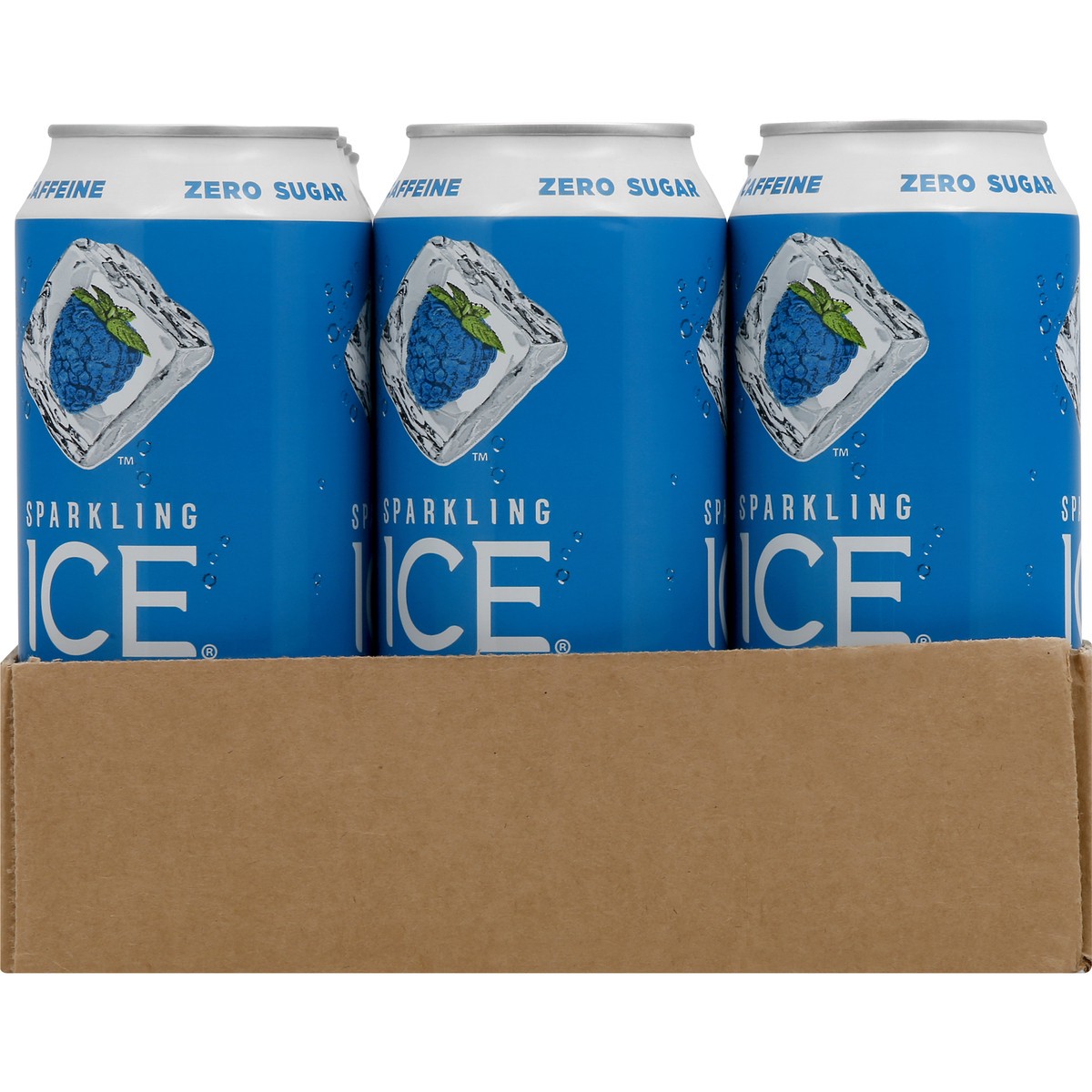 slide 3 of 10, Sparkling Ice +Caffeine Blue Raspberry - 192 fl oz, 192 fl oz