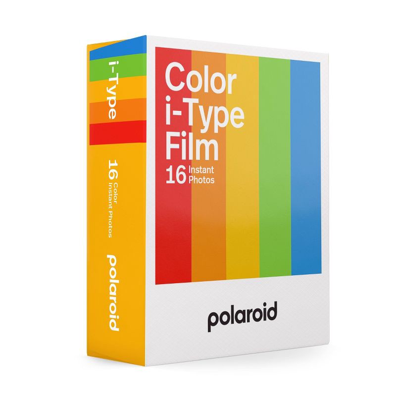 slide 3 of 7, Polaroid Color Film for i-Type - 2pk: Instant Camera Film, ISO 600, 8 Exposures, 2 ct