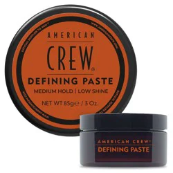 American Crew Men's Medium Hold and Low Shine Hair Defining Hair Gel Paste - 3oz