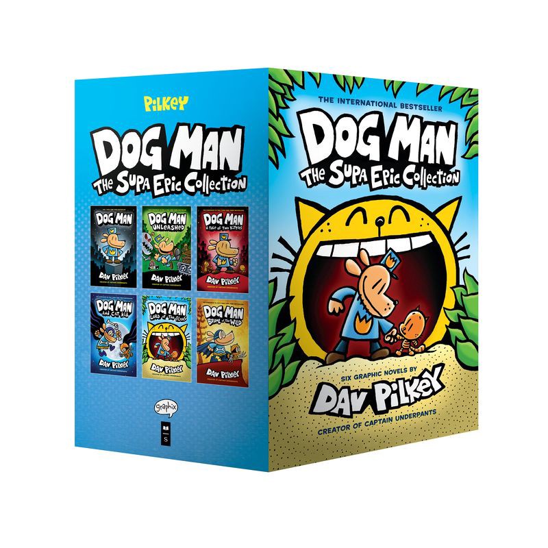 slide 1 of 1, Scholastic Dog Man: The Supa Epic Collection - by Dav Pilkey (Mixed media product), 1 ct