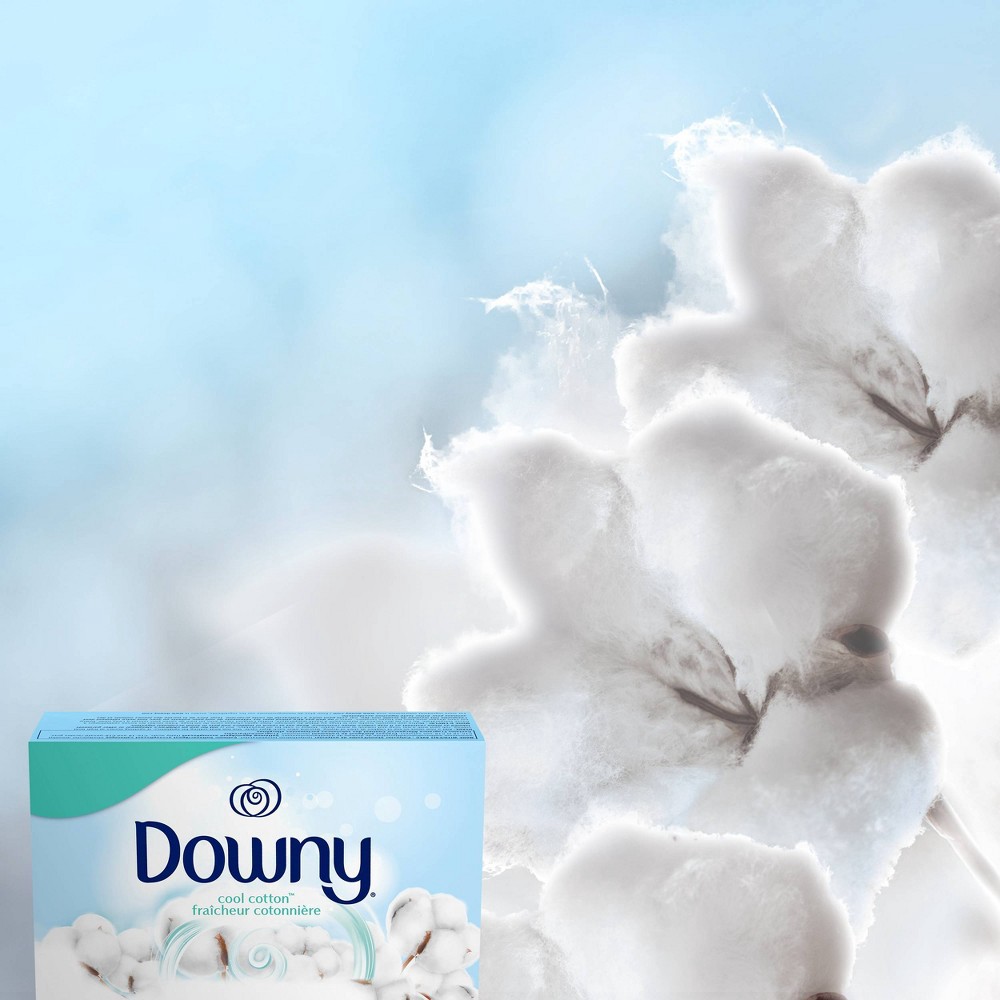 slide 2 of 7, Downy Cool Cotton Fabric Softener Dryer Sheets - 250ct, 250 ct