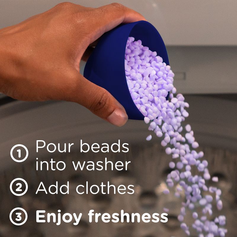 slide 11 of 11, Downy Infusions Calm Lavender & Vanilla Bean Scent In-Wash Booster Beads - 18.2z, 1 ct