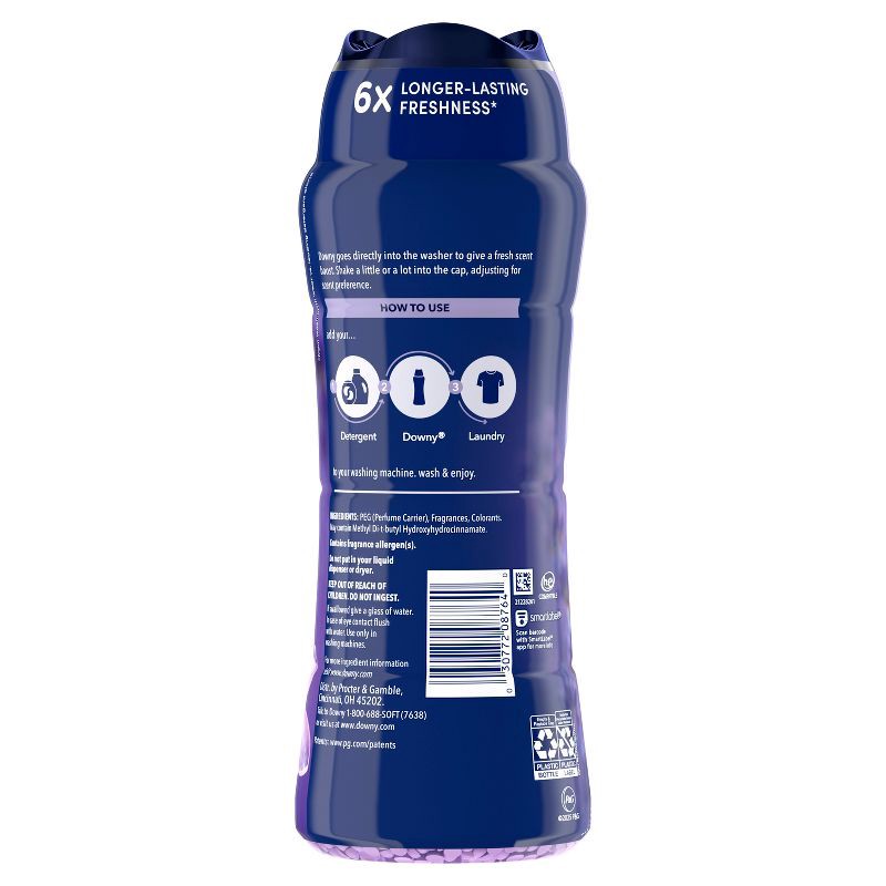 slide 4 of 11, Downy Infusions Calm Lavender & Vanilla Bean Scent In-Wash Booster Beads - 18.2z, 1 ct