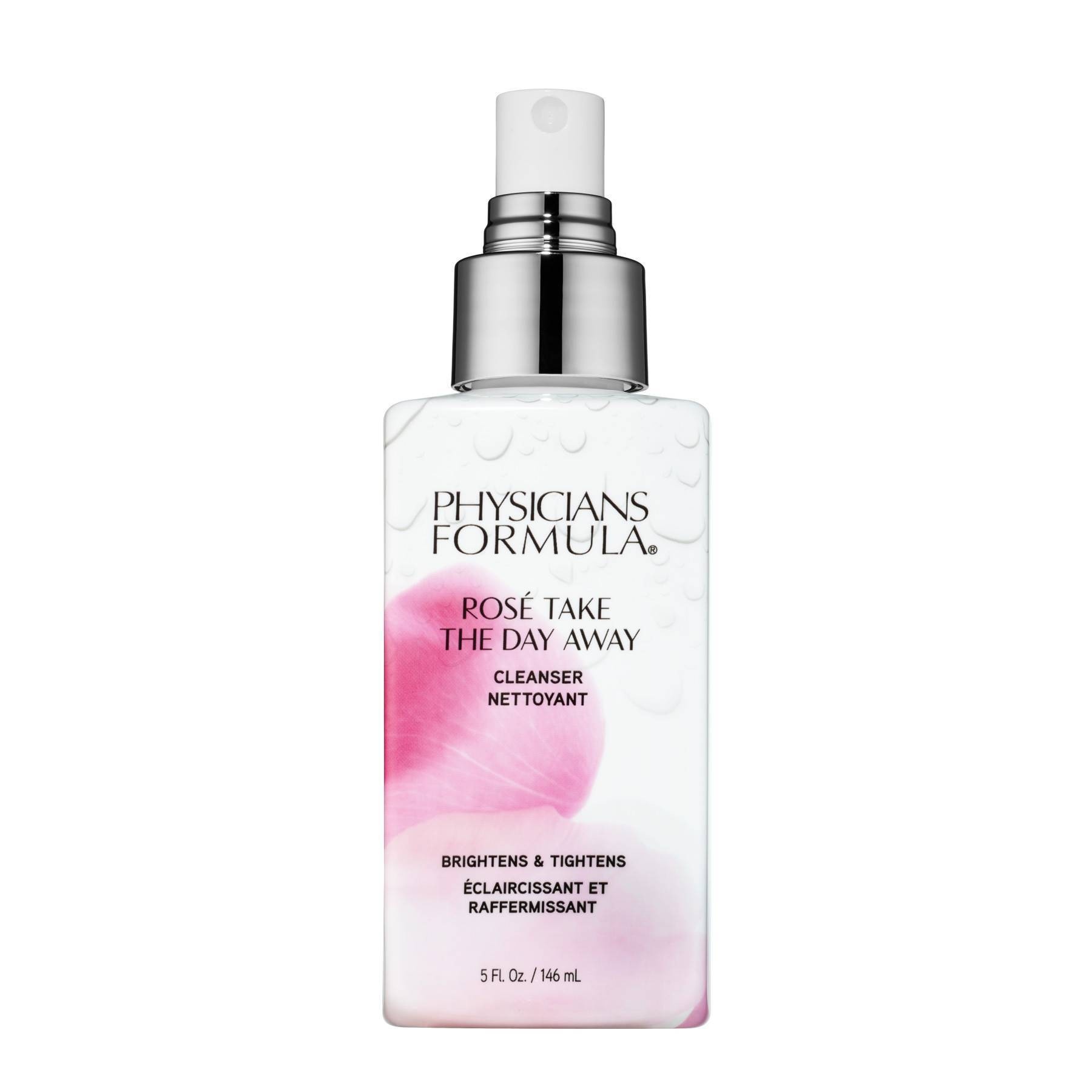 slide 1 of 3, Physician's Formula Rose Take The Day Away Cleanser, 5 fl oz