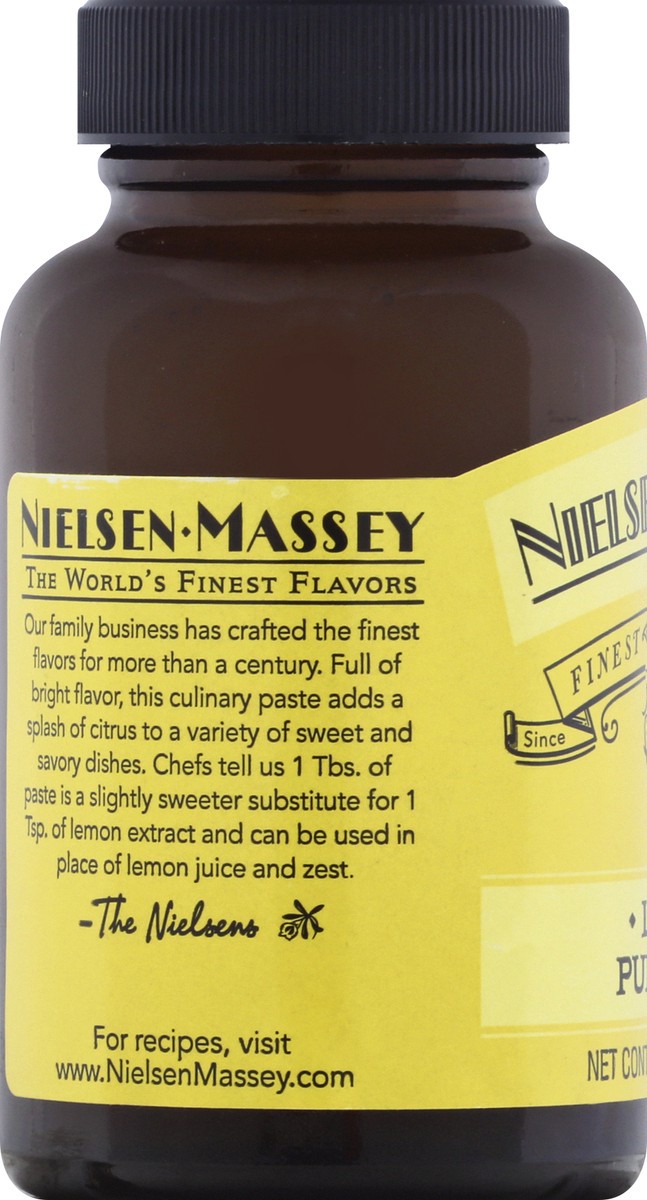 slide 7 of 9, Nielsen-Massey Nielsen Massey Lemon Paste - 4 fl oz, 4 fl oz