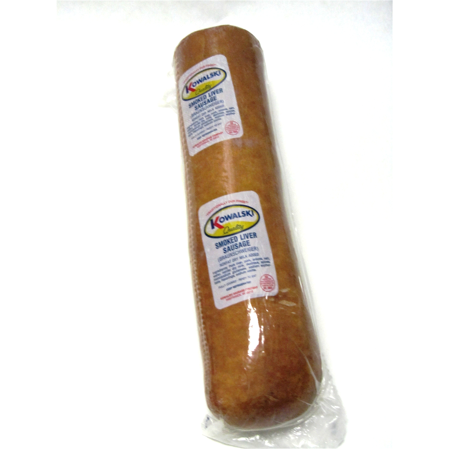 slide 1 of 1, Kowalski Smoked Liver Sausage, per lb