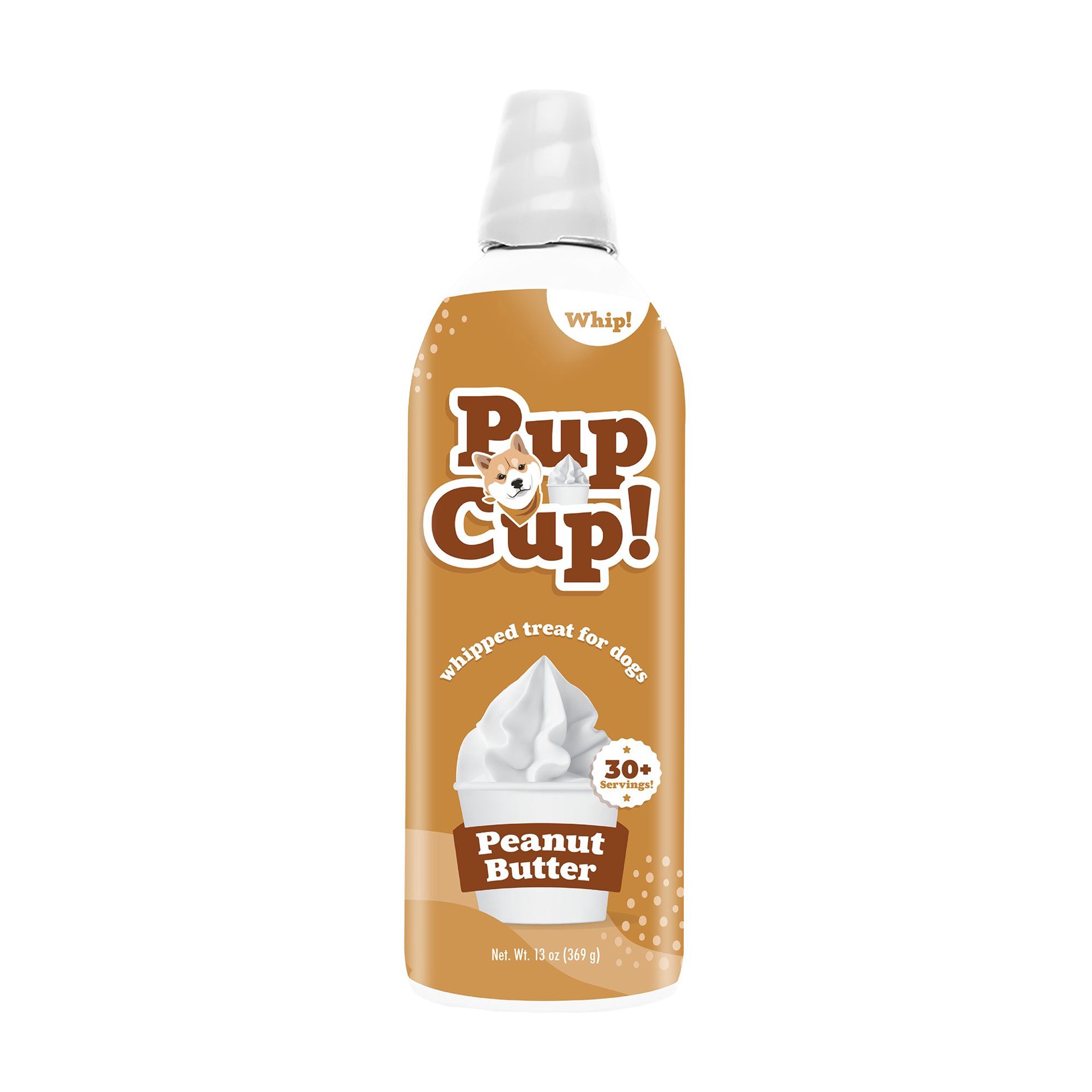 slide 1 of 1, Pup Cup Frozen All Life Stage Dog Treat - Peanut Butter, 13 oz