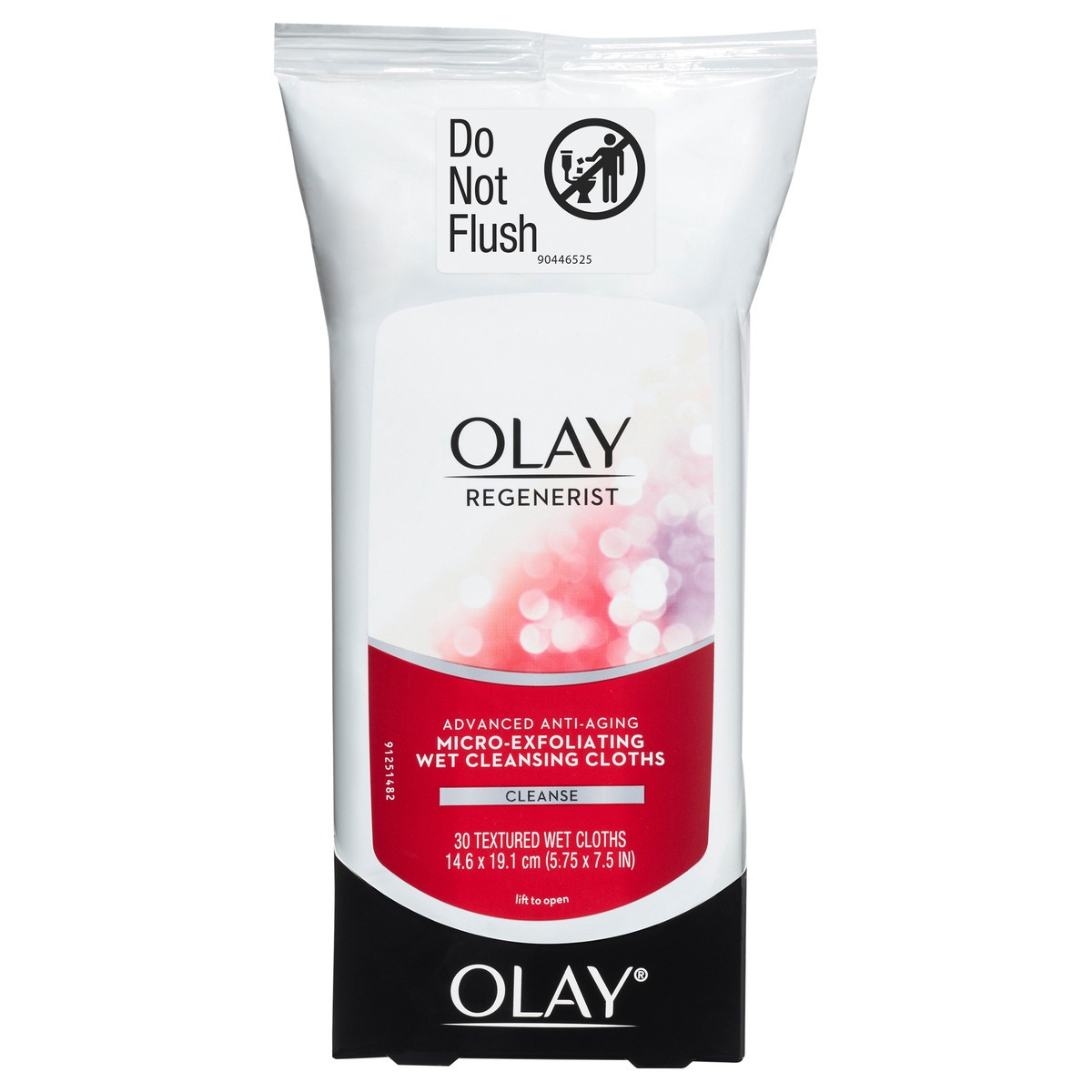 slide 1 of 66, Olay Regenerist Micro-Exfoliating Wet Cleansing Cloths, 30 Count, 30 ct