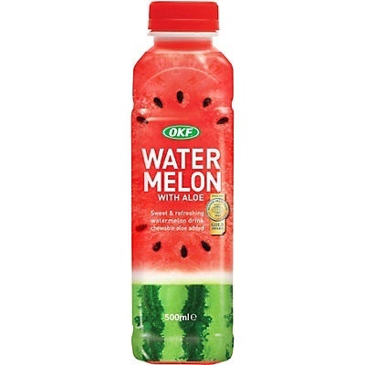 slide 1 of 1, OKF Watermelon with Aloe Drink - 16.9 fl oz, 16.9 fl oz