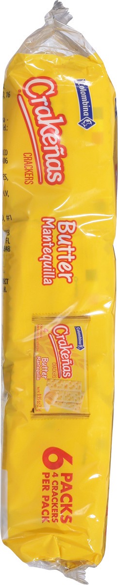 slide 9 of 9, Crakenas Colombina Butter Flavored Crackers 6 - 4 Cracker Packs, 6 ct
