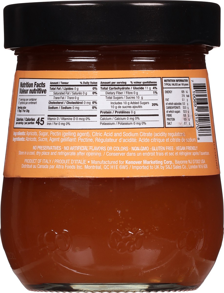 slide 3 of 9, Tuscanini Italian Apricot Fruit Spread 11.64 oz, 11.64 oz