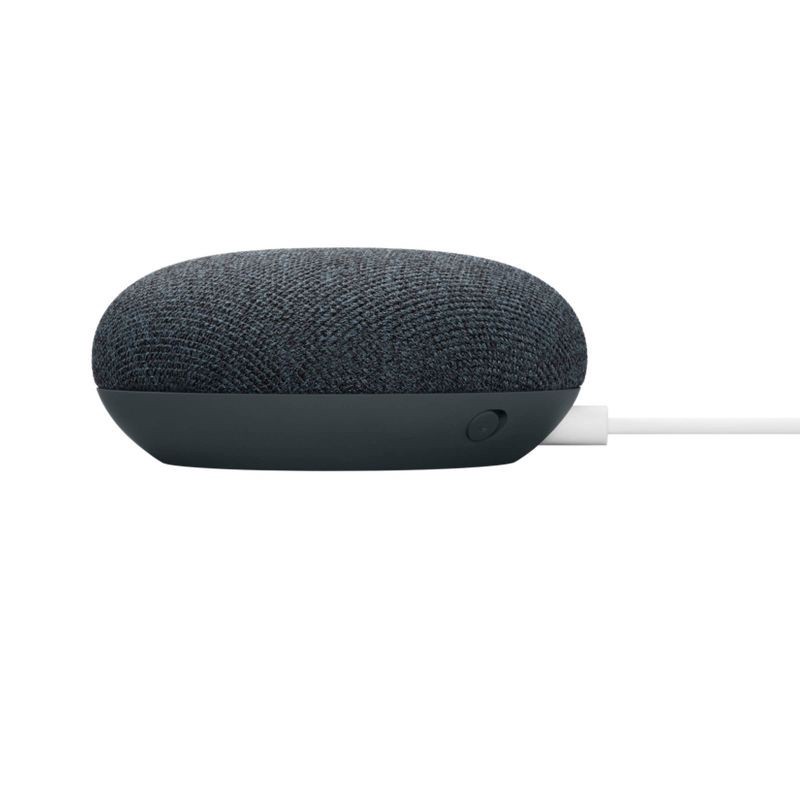 slide 5 of 6, Google Nest Mini (2nd Generation) - Charcoal, 1 ct