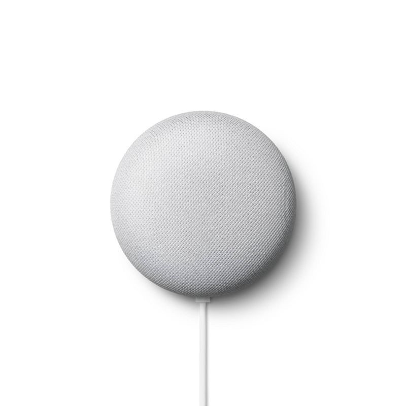 slide 4 of 6, Google Nest Mini (2nd Generation) - Chalk, 1 ct