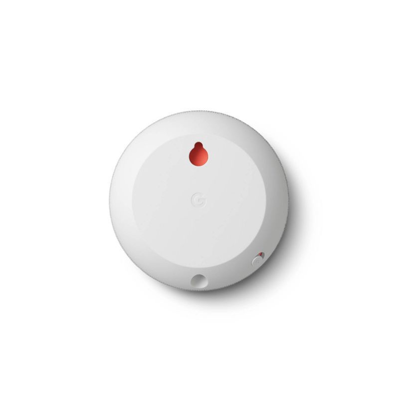 slide 5 of 6, Google Nest Mini (2nd Generation) - Chalk, 1 ct