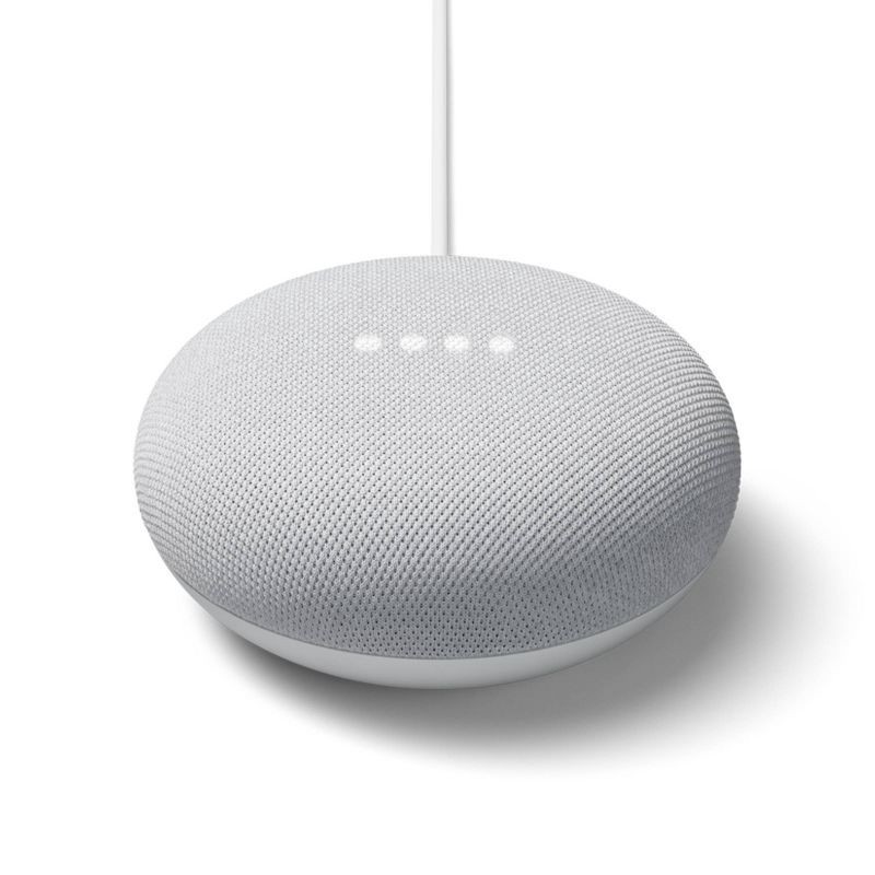 slide 2 of 6, Google Nest Mini (2nd Generation) - Chalk, 1 ct