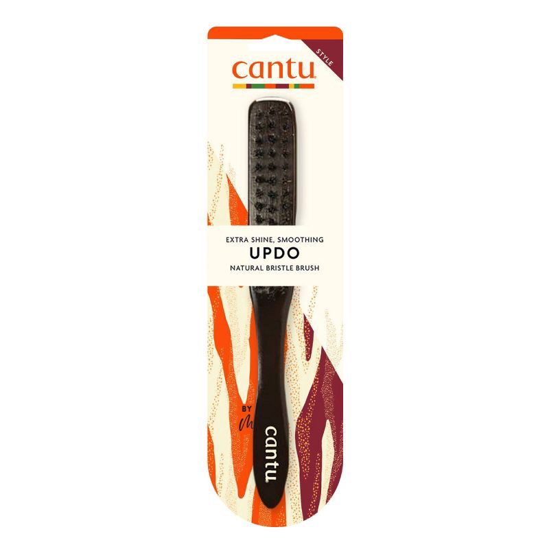 slide 1 of 7, Cantu Narrow Wood Updo Bristle Hair Brush - 1ct, 1 ct