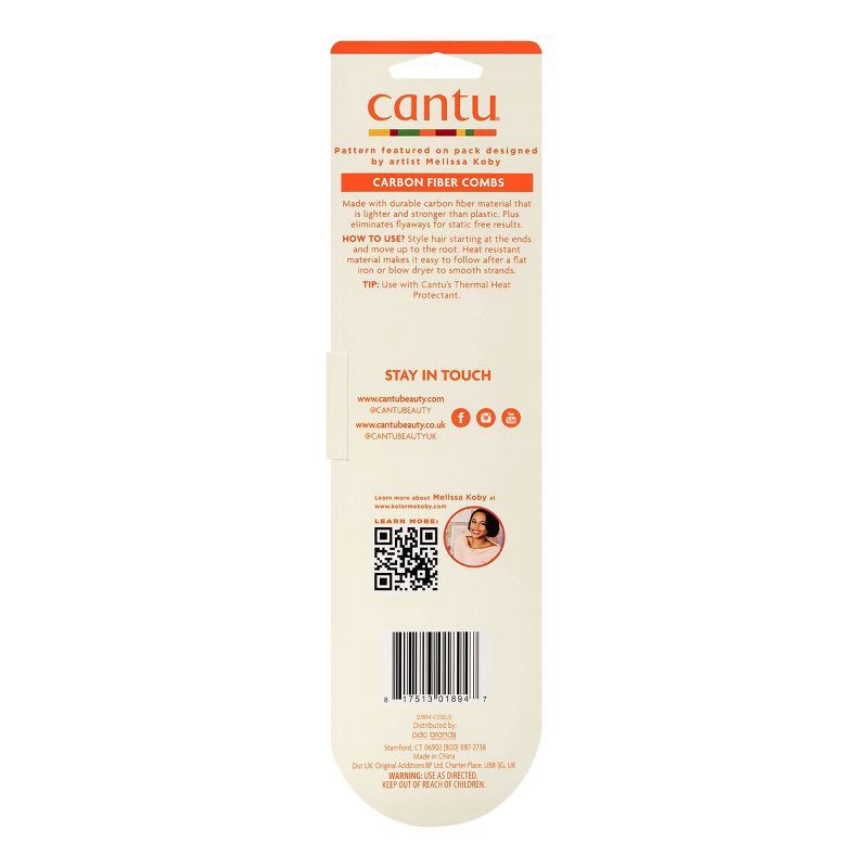 slide 7 of 7, Cantu Narrow Wood Updo Bristle Hair Brush - 1ct, 1 ct