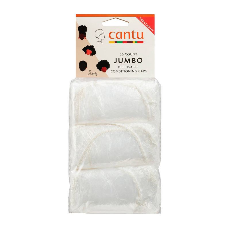 slide 1 of 5, Cantu Jumbo Disposable Conditioning Caps - 20ct, 20 ct