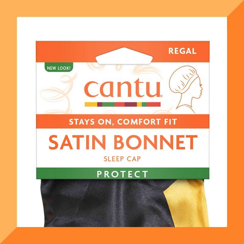 slide 2 of 5, Cantu Satin Bonnet Sleep Cap - Regal, 1 ct