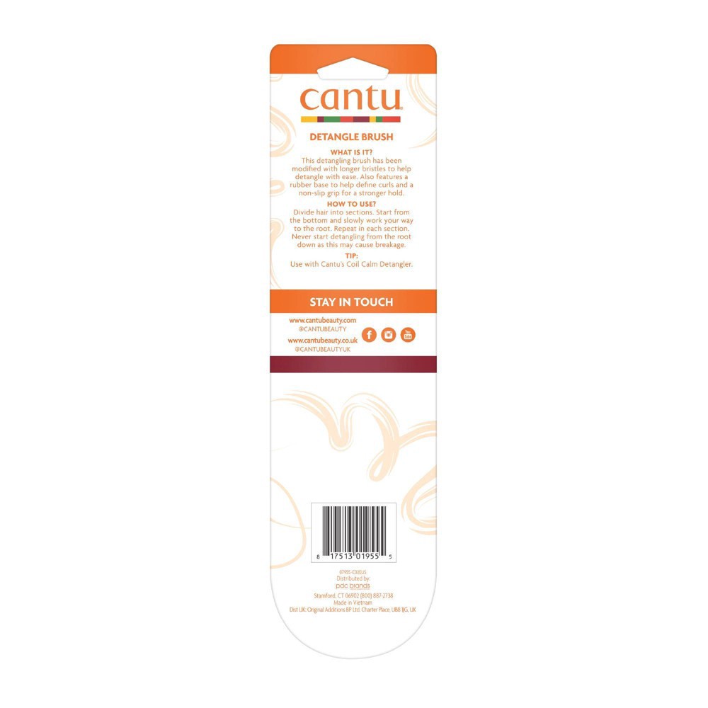 Cantu Basic Detangler Hair Brush 1ct 1 ct Shipt