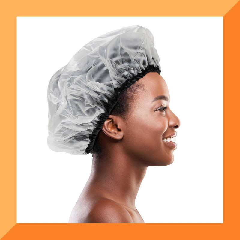 slide 2 of 5, Cantu Cloth Terry Lined Shower Cap - 1ct, 1 ct