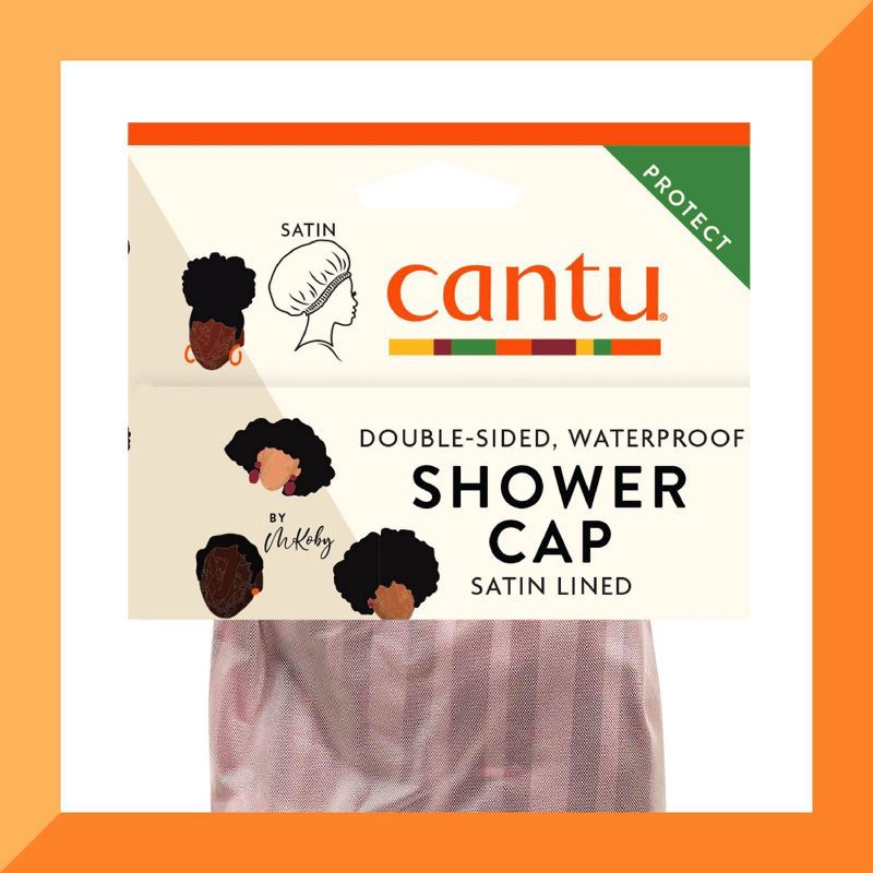 slide 4 of 5, Cantu Satin Lined Shower Cap - 1ct, 1 ct