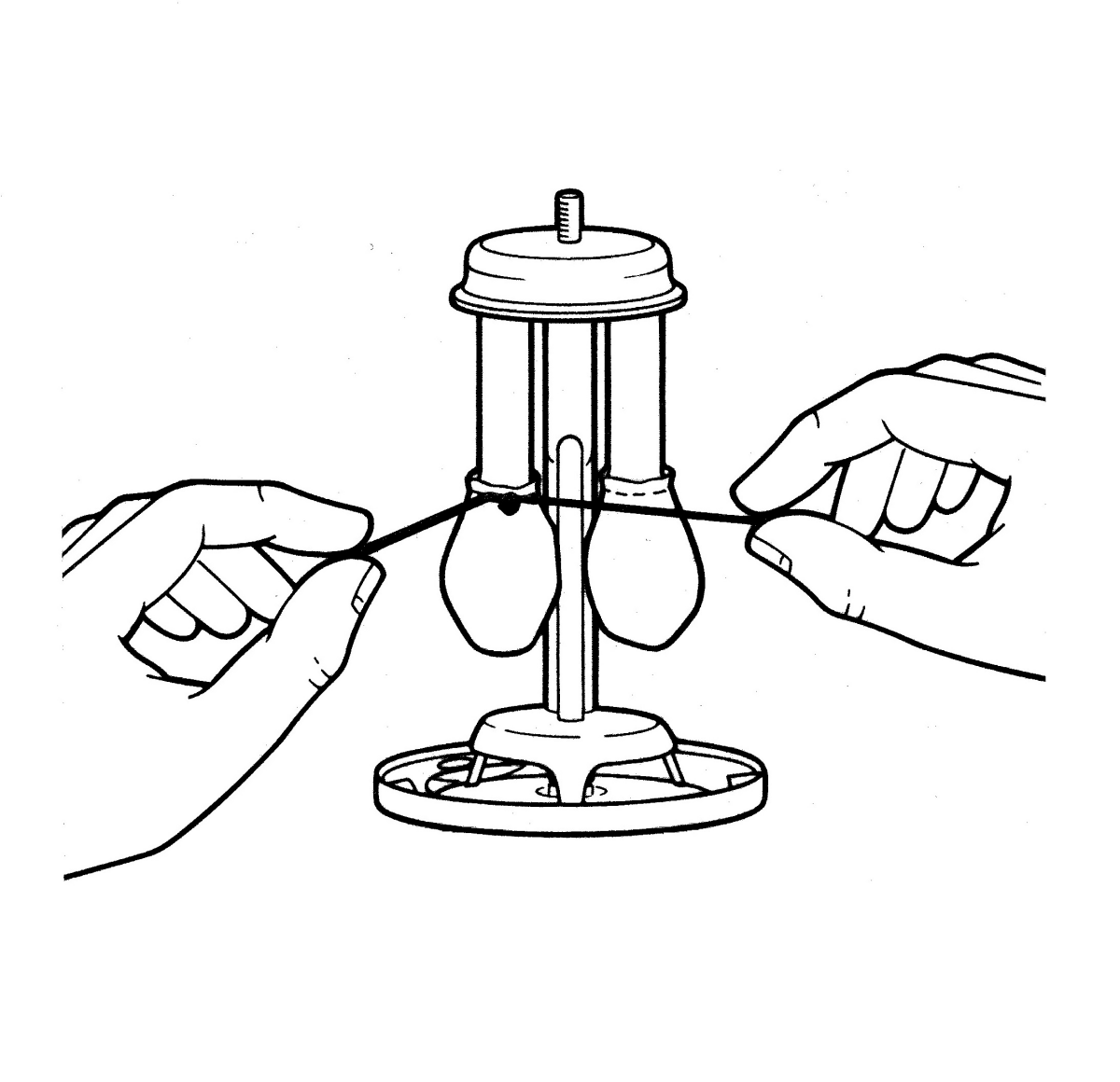 slide 4 of 4, Coleman String Tie #20 Mantles, 1 ct